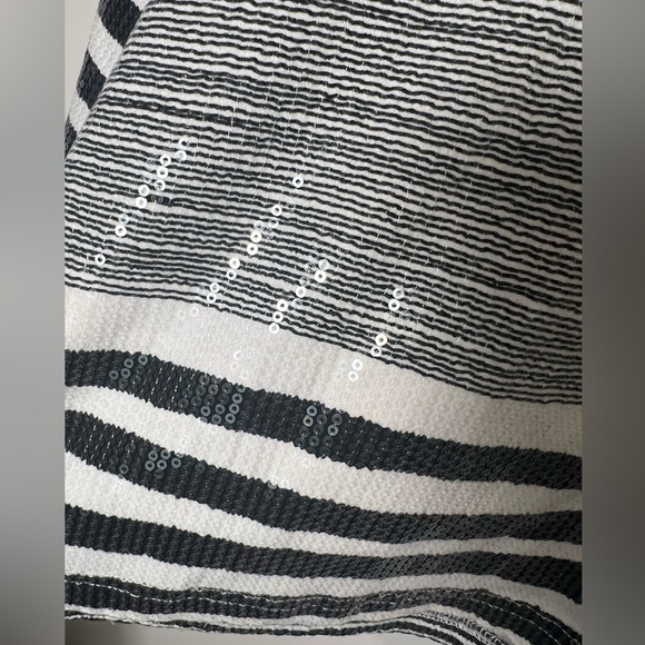 Rehab Lab Sequin Striped Top - Picture 3 of 5